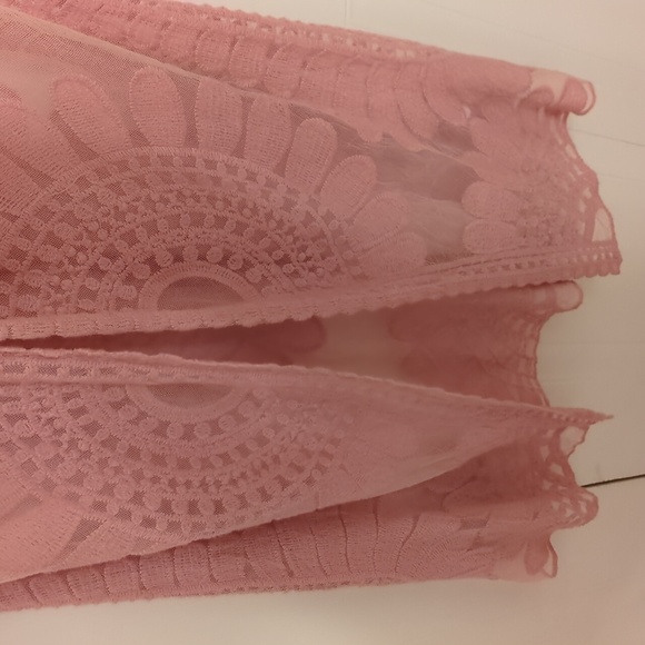 Dusty rose cover up or robe - Picture 4 of 6